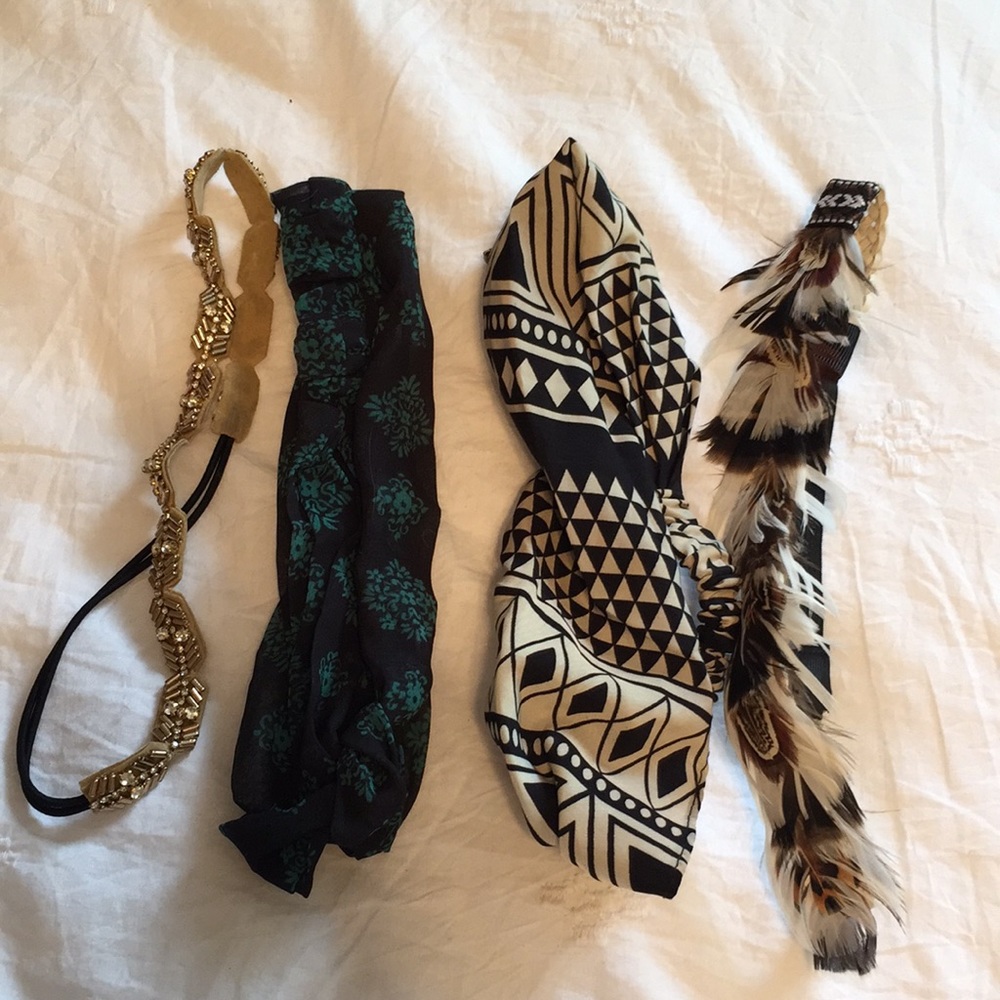 🔸SOLD🔸 Lot of 4 Headbands